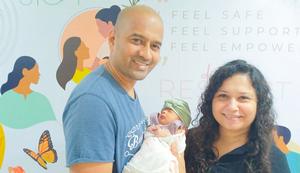 Suruchi Ahuja: "It was a great experience to have birthed at Aastrika."