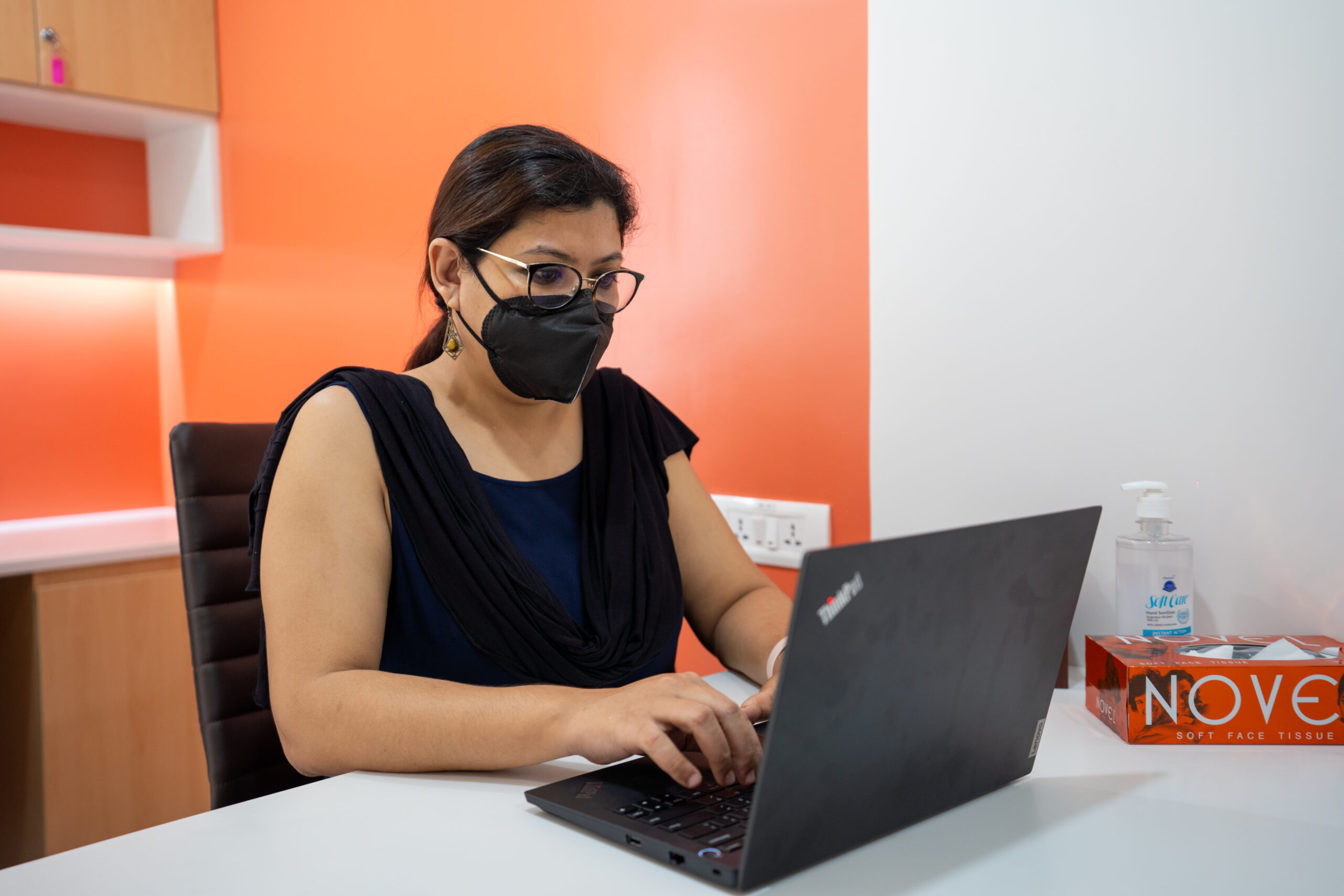 Aastrika Doctor doing a Video Consultation