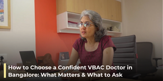 safe vaginal birth after c section at Aastrika