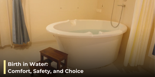Water birth delivery in Bangalore with professional midwifery support